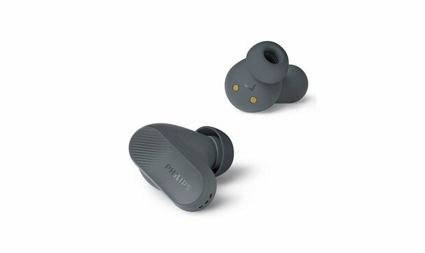 Philips 3000 series TAT3509GY/00 hoofdtelefoon/headset True Wireless Stereo (TWS) In-ear Oproepen/muziek Bluetooth Grijs