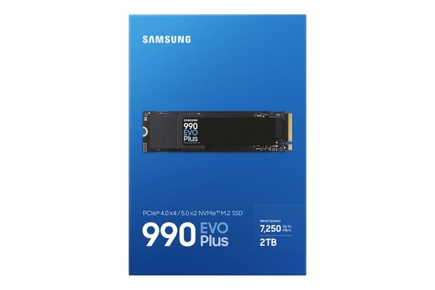 Samsung 990 EVO Plus 2TB M.2 NVMe SSD 7250MB/s