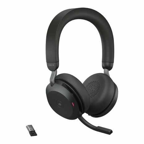 Jabra Evolve2 75 | Draadloze On-Ear ANC Headset | Zwart | OPEN BOX