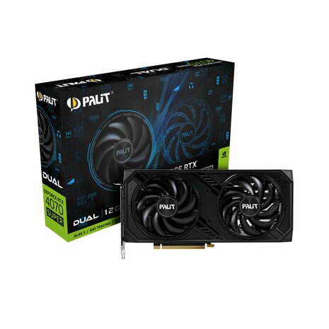 Palit GeForce RTX 4070 SUPER Dual NVIDIA 12 GB GDDR6X