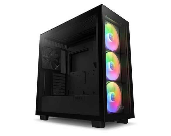 NZXT H7 Elite RGB | Midi Tower Case | Zwart