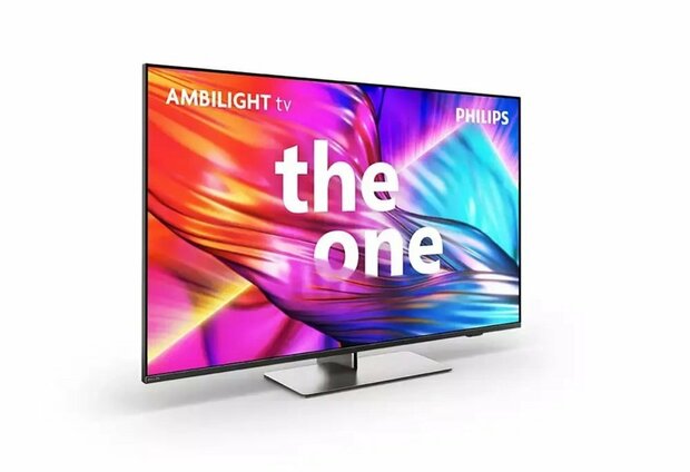 33Philips 43PUS8949/12 tv 109,2 cm (43") 4K Ultra HD Smart TV Wifi Antraciet, Grijs