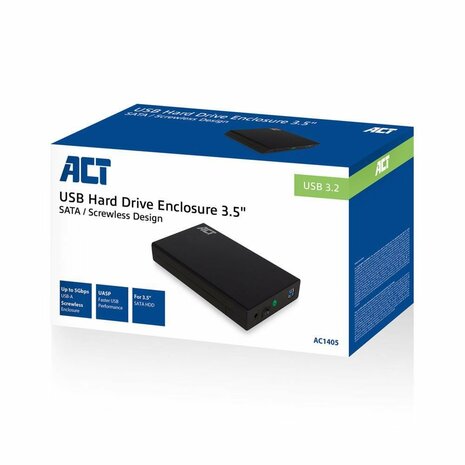 ACT AC1405 behuizing voor opslagstations HDD-/SSD-behuizing RENEWED