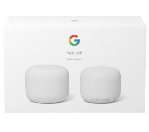 Google Nest Wifi draadloze router Gigabit Ethernet Dual-band (2.4 GHz / 5 GHz) 4G Wit