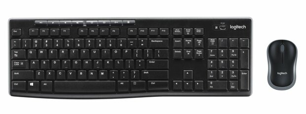 Logitech LGT-MK270-US Draadloze Muis en Toetsenbordcombo QWERTY