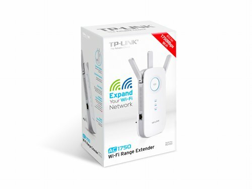 TP-LINK RE450 Netwerkrepeater Wit 10, 100, 1000 Mbit/s