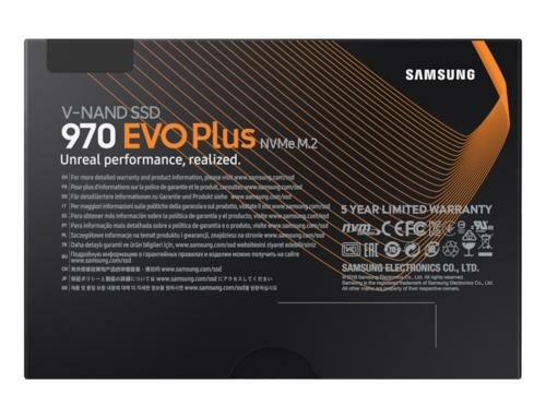 Samsung 970 EVO Plus M.2 500 GB PCI Express 3.0 V-NAND MLC NVMe